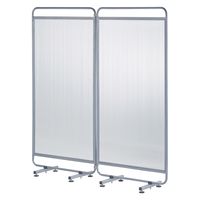 西村製作所 エレガントスクリーンW W 24321901 クリア W1430XD300XH1466MM 1台（直送品）