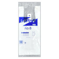 福助工業 レジ袋 レジバッグ 関東 No.8 00081682 1セット(1袋(100個)×20)