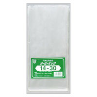 福助工業 テープ無 OPP袋 オーピーパック No.14-30 100枚入 00096046 1セット(1袋×10)