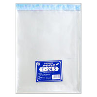福助工業 テープ有 OPP袋 オーピーパック T-24.5 100枚入 00096081 1ケース(10個(1個×10)（直送品）