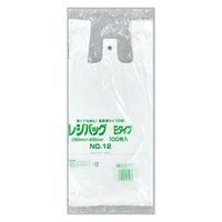 福助工業 レジ袋 レジバッグ 関東 No.12E 00140348 1ケース(2000個(100個×20)（直送品）