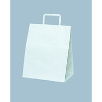 福助工業 紙手提げ袋 ラッピーバッグ No.8 晒無地 00481182 1ケース(300個(50個×6)（直送品）