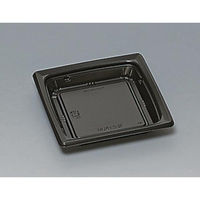 福助工業 軽食容器 福皿15UH 黒 00522680 1ケース(900個(50個×18)（直送品）