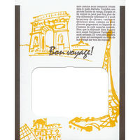 福助工業 窓付惣菜袋 ルックバッグ No.4S パリ 00524743 1ケース(2000個(100個×20)（直送品）