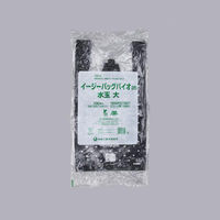 福助工業 バイオマスレジ袋 イージーバッグバイオ25 水玉柄 大 00652311 1ケース(1000個(100個×10)（直送品）