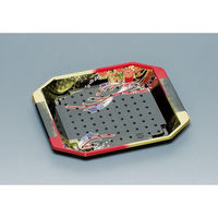 福助工業 寿司容器 和皿 12H 蒔絵 00653664 1ケース(600個(50個×12)（直送品）