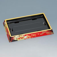 福助工業 寿司桶 新角桶180H 鳳凰赤 00654510 1ケース(200個(10個×20)（直送品）