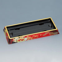 福助工業 寿司桶 新角桶210H 鳳凰赤 00654514 1ケース(240個(10個×24)（直送品）