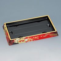 福助工業 寿司桶 新角桶310H 鳳凰赤 00654516 1ケース(160個(10個×16)（直送品）