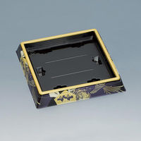 福助工業 寿司桶 新角桶10H 鳳凰紺 00654525 1ケース(240個(10個×24)（直送品）