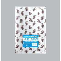 福助工業 テープ無 OPP袋 オーピーパック くま No.20-30 50枚入 00669662 1ケース(10個(1個×10)（直送品）