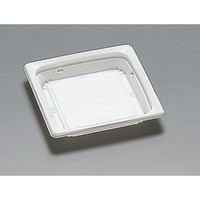 福助工業 軽食容器 福皿15UH 白 00672322 1ケース(900個(50個×18)（直送品）