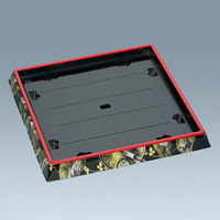 福助工業 寿司桶 新角桶40H 軍配 00704478 1ケース(120個(10個×12)（直送品）