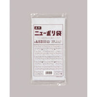 福助工業 ローデンポリ袋 ニューポリ袋 02 No.15-30 (4穴) 00734109 1ケース(10000個(100個×100)（直送品）