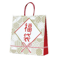 ベルベ 紙手提袋 T-6 福寄せ 00736606 1ケース(200個(50個×4)（直送品）