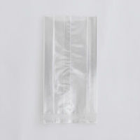 福助工業 合掌袋 合掌ガゼット袋 GT(透明タイプ) No.25 バラ 00744152 1ケース(100個(1個×100)（直送品）