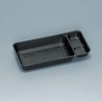 福助工業 M-122S 中仕切 黒 E 00746849 1ケース(600個(50個×12)（直送品）