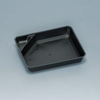 福助工業 M-162S 中仕切 黒 E 00746872 1ケース(600個(50個×12)（直送品）