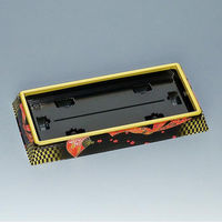 福助工業 寿司桶 新角桶120H 宴舞赤 00746921 1ケース(300個(10個×30)（直送品）