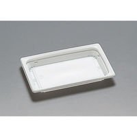 福助工業 軽食容器 福皿21-13UH 白 00746944 1ケース(600個(50個×12)（直送品）