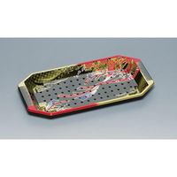 福助工業 寿司容器 和皿 15H 蒔絵 00746947 1ケース(600個(50個×12)（直送品）