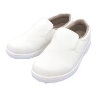 パックスタイル コックシューズ 短靴シェフグリップ白21.5cm 00752607 1ケース(1個)（直送品）