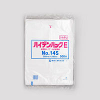 福助工業 ポリ袋 ハイデンパックE No.14S 紐なし 00753888 1ケース(10000個(500個×20)（直送品）