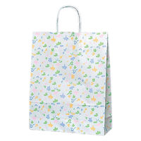 福助工業 紙手提げ袋 ラッピーバッグ No.2 花ふぶき 00754271 1ケース(200個(50個×4)（直送品）