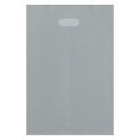 福助工業 ポリ手提げ LDアームバッグ グレー(小) 00761966 1ケース(800個(50個×16)（直送品）