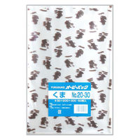 福助工業 テープ無 OPP袋 オーピーパックC くま No.20-30 50枚入 00762011 1ケース(80個(1個×80（直送品）