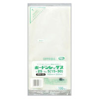 福助工業 青果用袋 ボードンレックス#25No.5 15-30 穴なしプラ 00762395 1ケース(6000個(100個×60)（直送品）