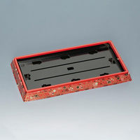 福助工業 寿司桶 新角桶320H 彩梅 00766909 1ケース(150個(10個×15)（直送品）