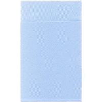 九州紙工 6ツ折ナフキン 紙ナプキン6つ折アクア(250×250mm) 011001-9 1ケース(10000個(100個×100)（直送品）