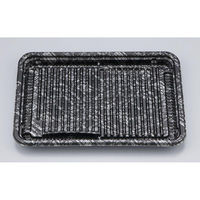 シーピー化成 惣菜容器 BFホット56 モダン黒 本体 0143056004815 1ケース(600個(50個×12)（直送品）