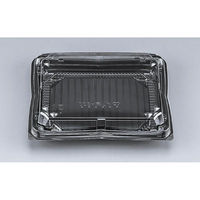 シーピー化成 嵌合フードパック KL華-330黒(N) 0187330000520 1ケース(900個(50個×18)（直送品）