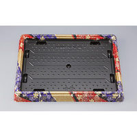 シーピー化成 寿司桶 UFハカマ角桶48 彩華 本体(N) 0196748004495 1ケース(180個(10個×18)（直送品）