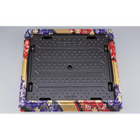 シーピー化成 寿司桶 UFハカマ角桶56 彩華 本体(N) 0196756004495 1ケース(120個(10個×12)（直送品）