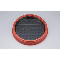 シーピー化成 寿司桶 UFハカマ丸桶15 源氏車 本体(N) 0196815004535 1ケース(240個(10個×24)（直送品）