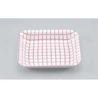 シーピー化成 発泡トレー V-25レースレッド 0210025000610 1ケース(500個(50個×10)（直送品）