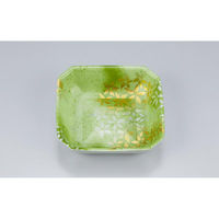 シーピー化成 惣菜容器 V-惣菜15深 花里緑 0216015608600 1ケース(3000個(50個×60)（直送品）