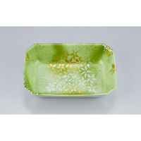 シーピー化成 惣菜容器 V-惣菜32-35 花里緑 0216032358600 1ケース(2000個(50個×40)（直送品）