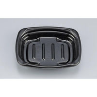 シーピー化成 惣菜容器 TNデリホカ17-13 黒 本体 0250417100525 1ケース(800個(50個×16)（直送品）