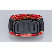 シーピー化成 惣菜容器 TNデリホカ17-13 絹小町赤 本体 0250417107875 1ケース(800個(50個×16)（直送品）