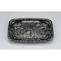 シーピー化成 惣菜容器 TNグリドル2 モダン黒 本体 0256102004815 1ケース(600個(50個×12)（直送品）