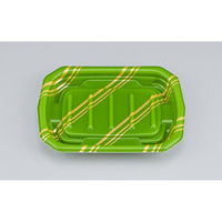 シーピー化成 惣菜容器 TNデリカ内19 リッチ緑 本体 0256219009545 1ケース(800個(50個×16)（直送品）