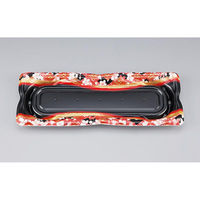 シーピー化成 寿司容器 SF華皿16 花かざり赤 本体 0275616004635 1ケース(1000個(50個×20)（直送品）