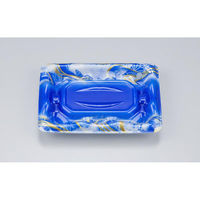 シーピー化成 刺身容器 SF磯浜1M平 涼潮青 本体 0276701138055 1ケース(1500個(50個×30)（直送品）