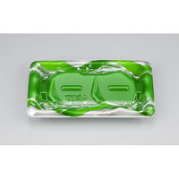 シーピー化成 刺身容器 SF磯浜2 涼月緑 本体 0276702006145 1ケース(1200個(50個×24)（直送品）