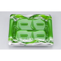 シーピー化成 刺身容器 SF磯浜4L 涼月緑 本体 0276704046145 1ケース(600個(50個×12)（直送品）