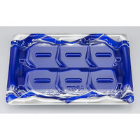 シーピー化成 刺身容器 SF磯浜6 涼月銀 本体 0276706006045 1ケース(600個(50個×12)（直送品）